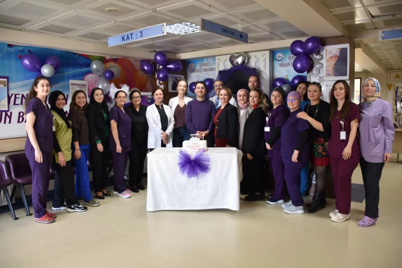 17 Kasım Dünya Prematüre Günü'nde Denizli Devlet Hastanesi'nden Anlamlı Mesaj