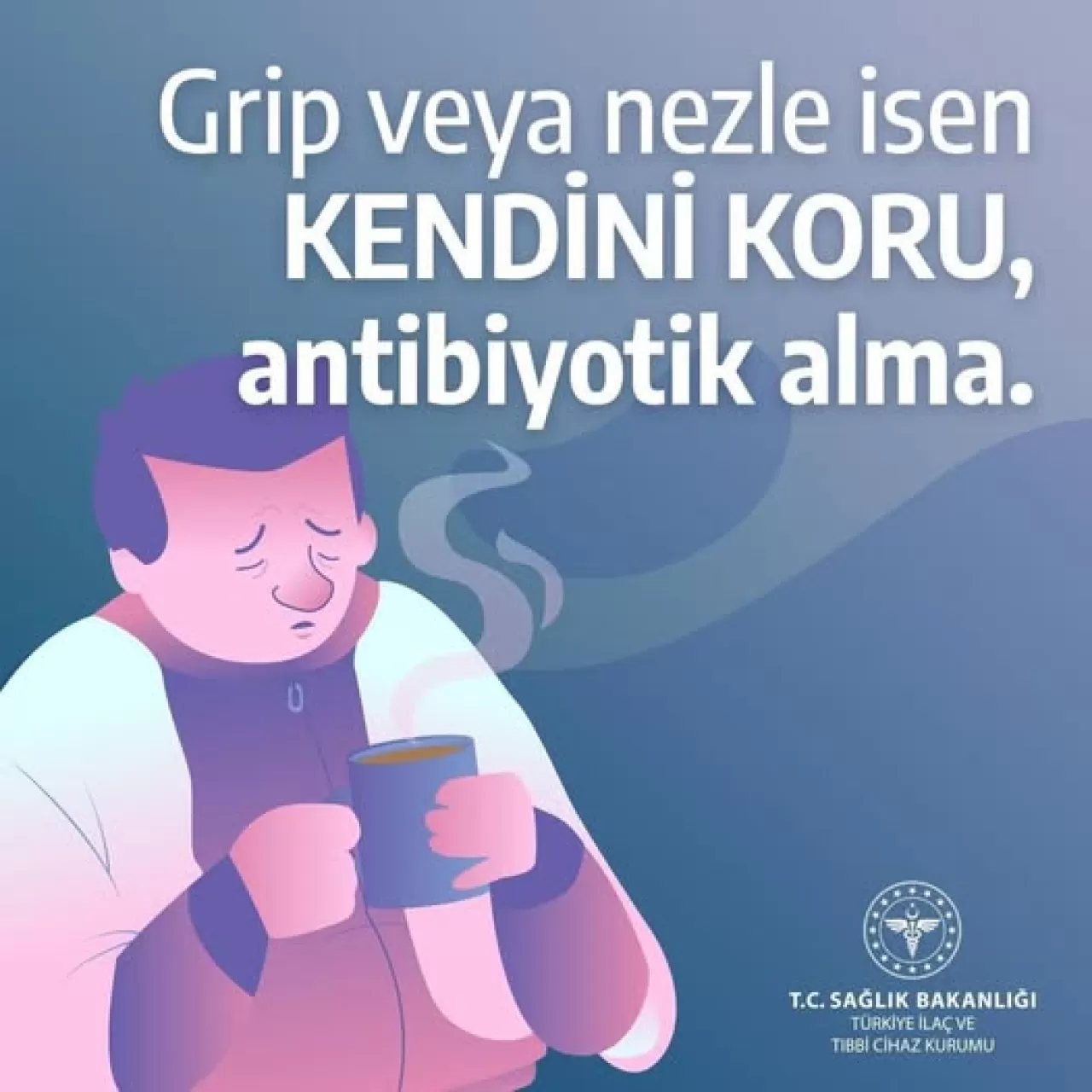 Kırıkkale'de Dünya Antimikrobiyal Direnç Farkındalık Haftası'nda Önemli Uyarı: Grip Olunca Antibiyotik Kullanmayın