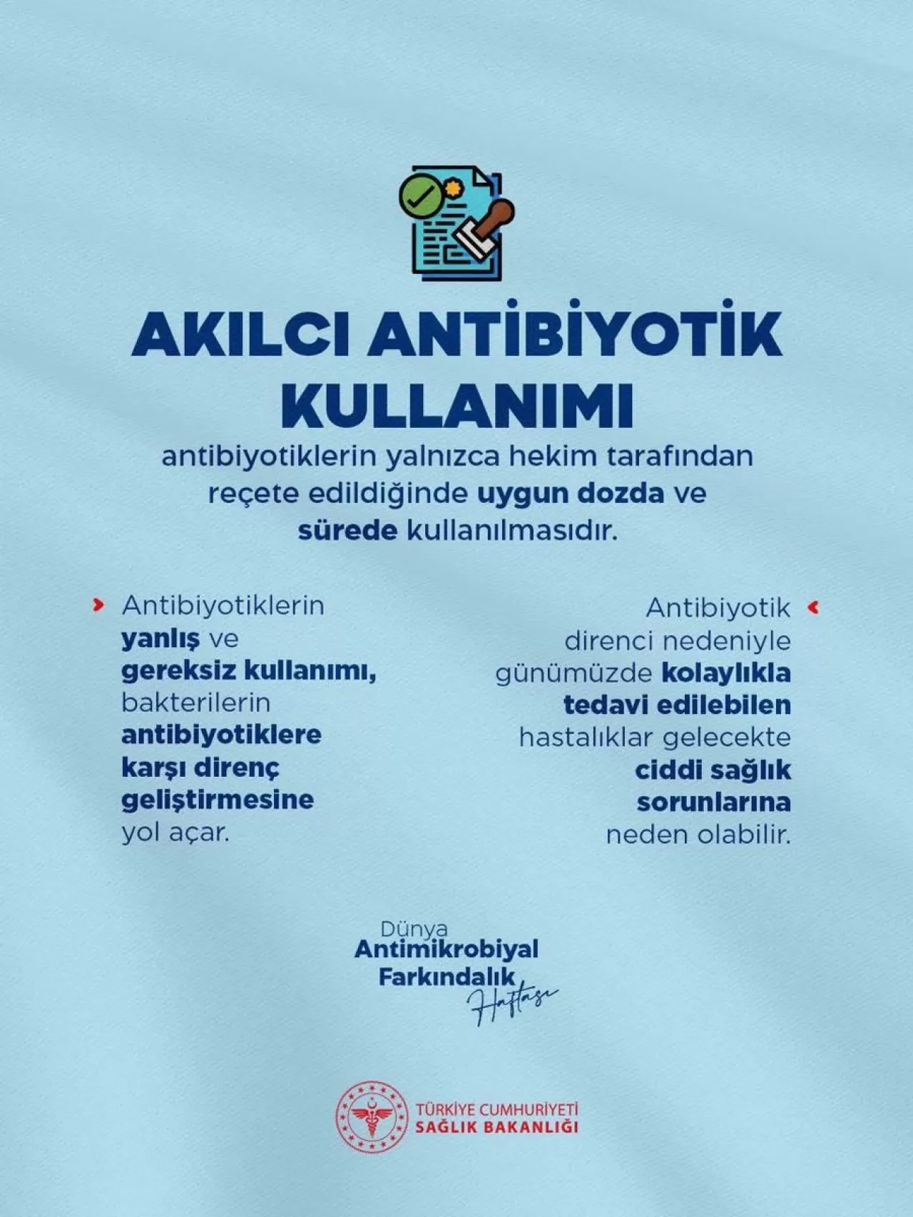 Yozgat'ta Akılcı Antibiyotik Kullanımı Vurgulandı