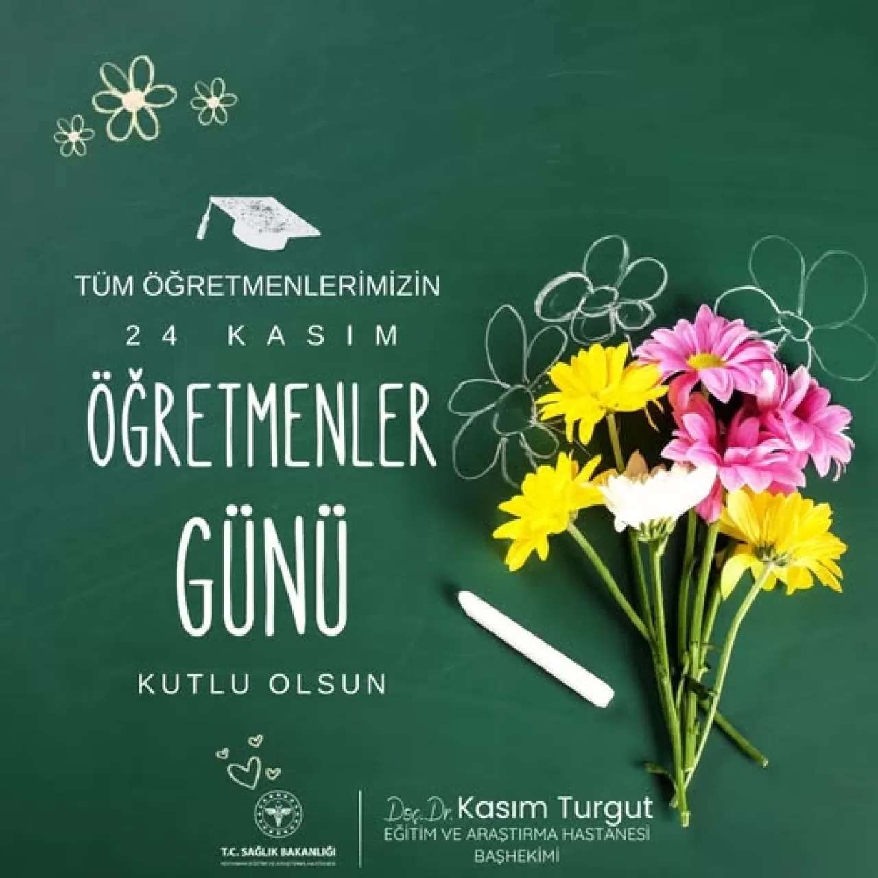 Adıyaman'da 24 Kasım Öğretmenler Günü Kutlamaları