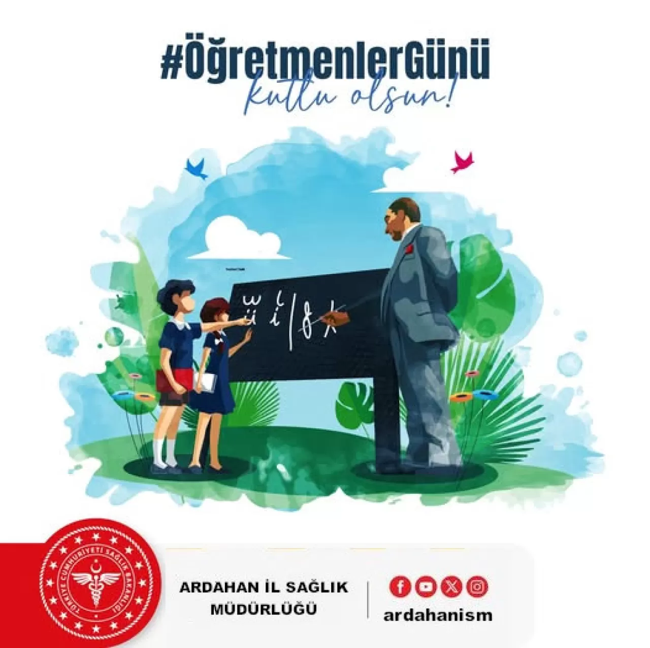 Ardahan'da Öğretmenler Günü Kutlamaları