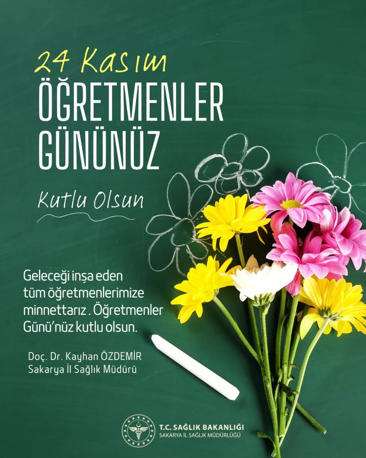 Sakarya'da 24 Kasım Öğretmenler Günü Kutlamaları ve Anlamlı Mesajlar