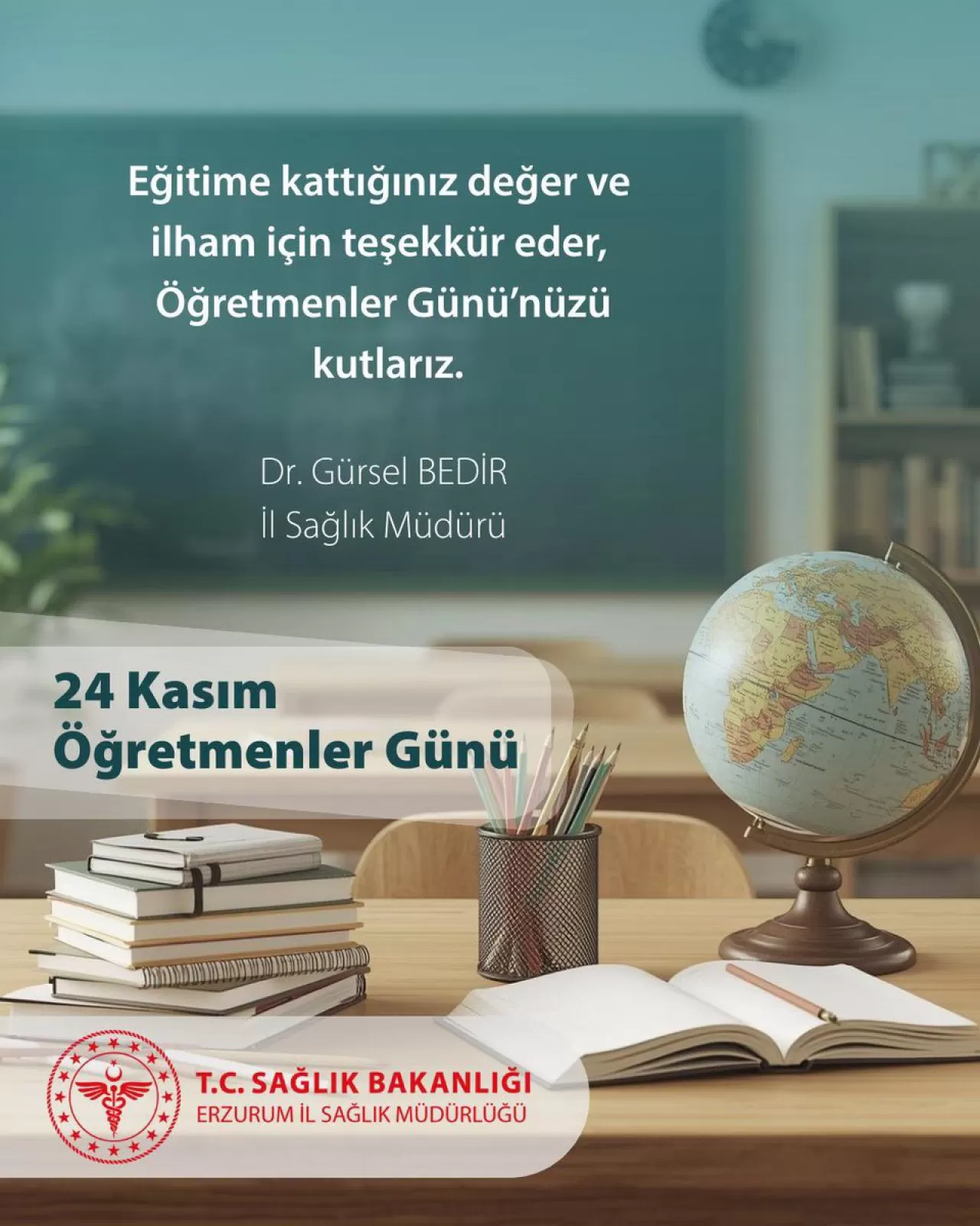 24 Kasım Öğretmenler Günü Mesajları Yayımlandı