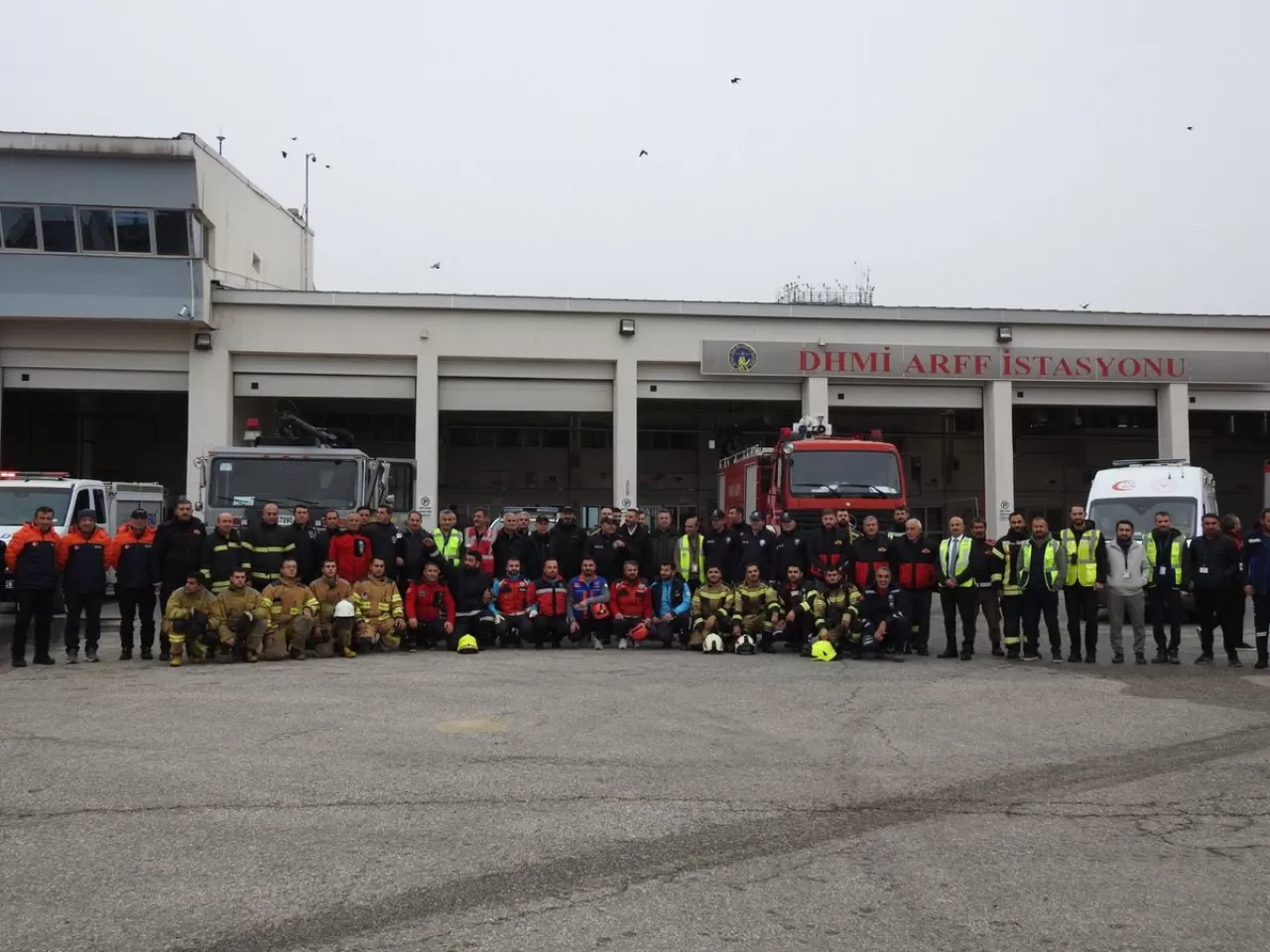 Muş Alparslan Havalimanı'nda Başarılı Acil Durum Tatbikatı Gerçekleştirildi