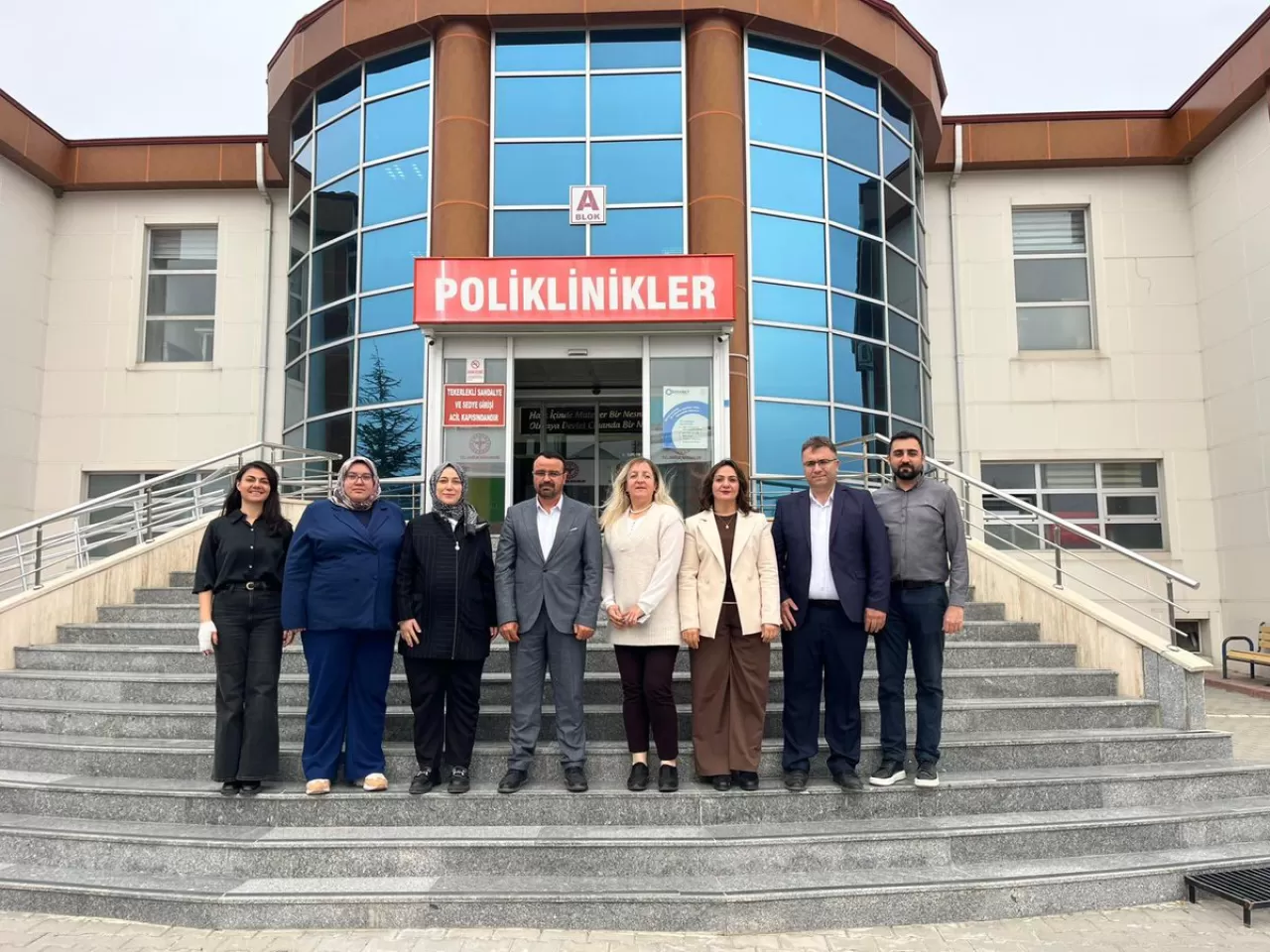 Aksaray'da Ortaköy İlçe Devlet Hastanesi'ne Üst Düzey Ziyaret