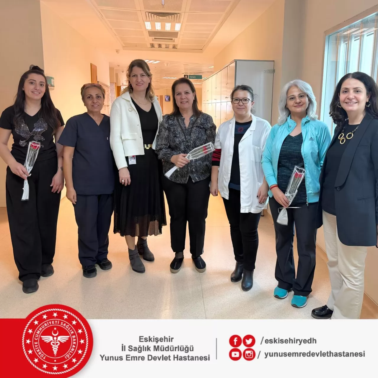 Yunus Emre Devlet Hastanesi'nden Öğretmenler Günü'nde Anlamlı Ziyaret