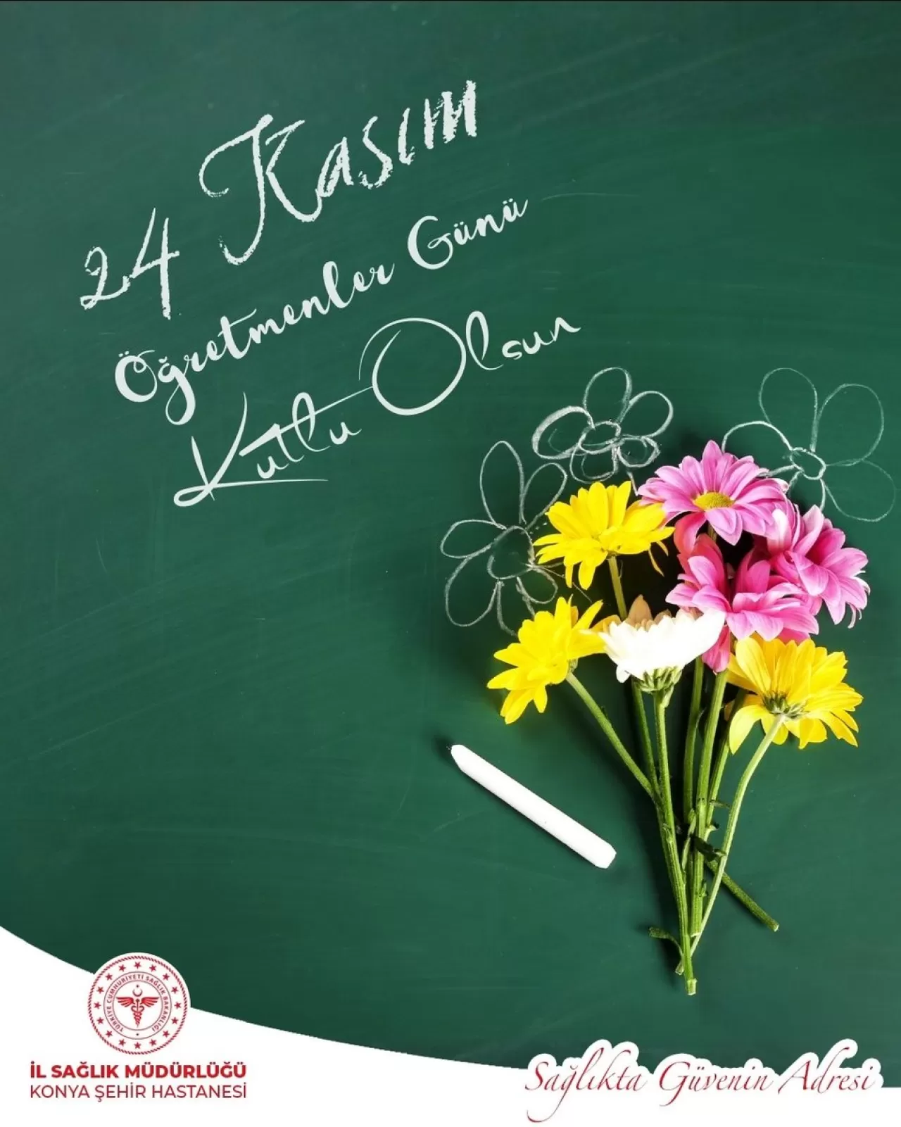 Kocaeli İl Sağlık Müdürlüğü'nden Öğretmenler Günü Mesajı