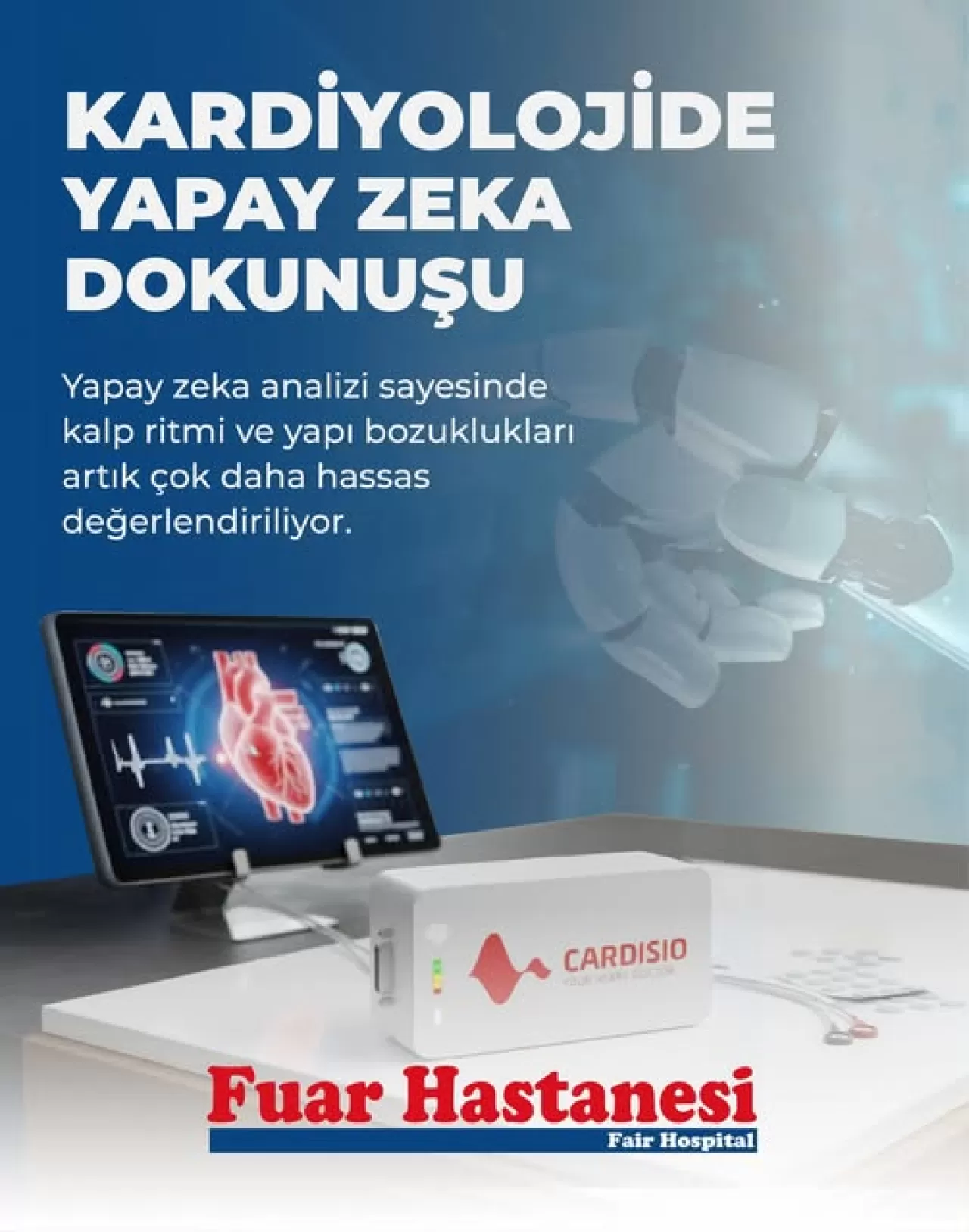 Özel Fuar Hastanesi'nde Yapay Zeka Destekli Kalp Taraması Dönemi