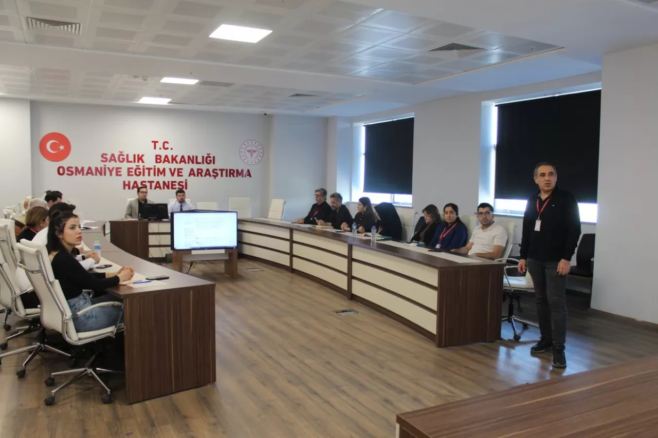 Osmaniye Devlet Hastanesi'nde Sağlıkta Kalite Toplantısı Yapıldı