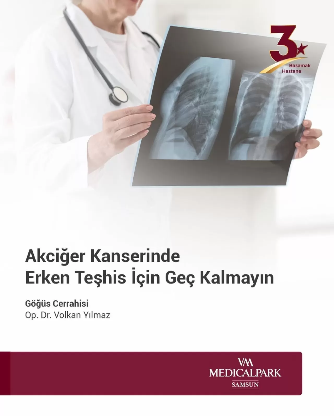 Akciğer Kanseri Riskine Karşı Uzmanından Uyarı: Erken Teşhis Hayat Kurtarır