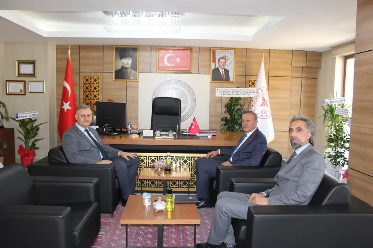 Bitlis Eren Üniversitesi ile İl Sağlık Müdürlüğü Arasında İş Birliği Görüşmeleri