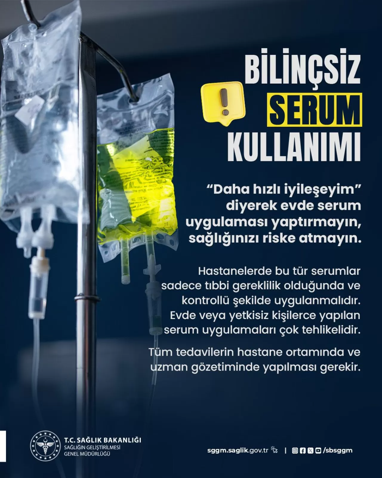 Sarı Serum Uyarısı: Anafilaktik Şok Riski Taşıyor