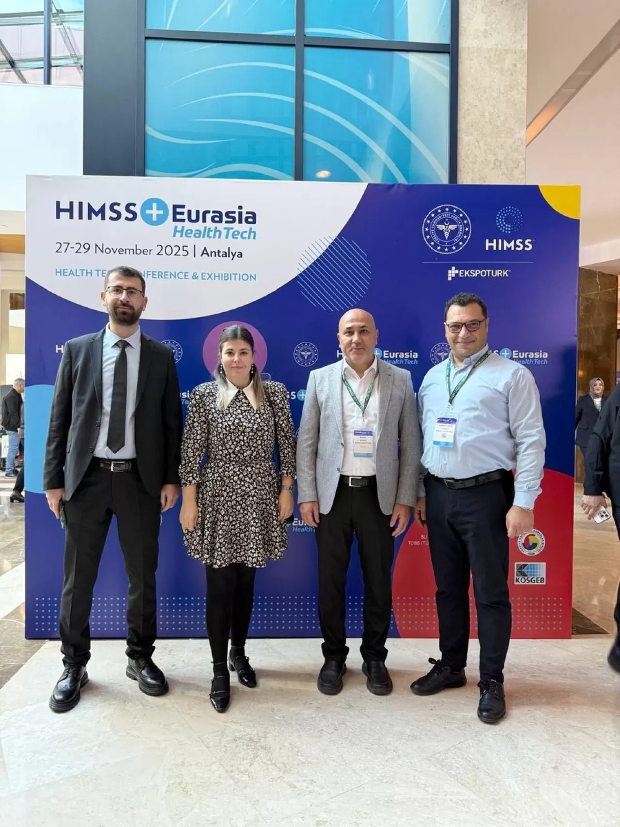 Kocaeli Şehir Hastanesi, HIMSS 25 EURASIA'da Dijital Sağlık Vizyonunu Paylaştı