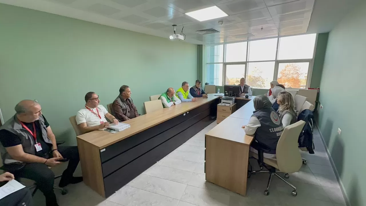 Trabzon Ağız ve Diş Sağlığı Hastanesi'nde Acil Durum Tatbikatı