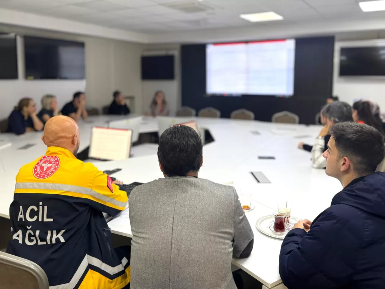 Eskişehir'de Ambulans Servisi Yangın Tatbikatı ile Sınavdan Geçti