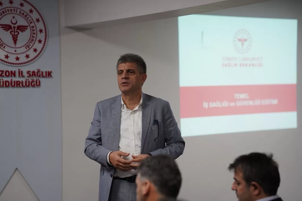 Trabzon'da İş Sağlığı ve Güvenliği Eğitimi Gerçekleştirildi