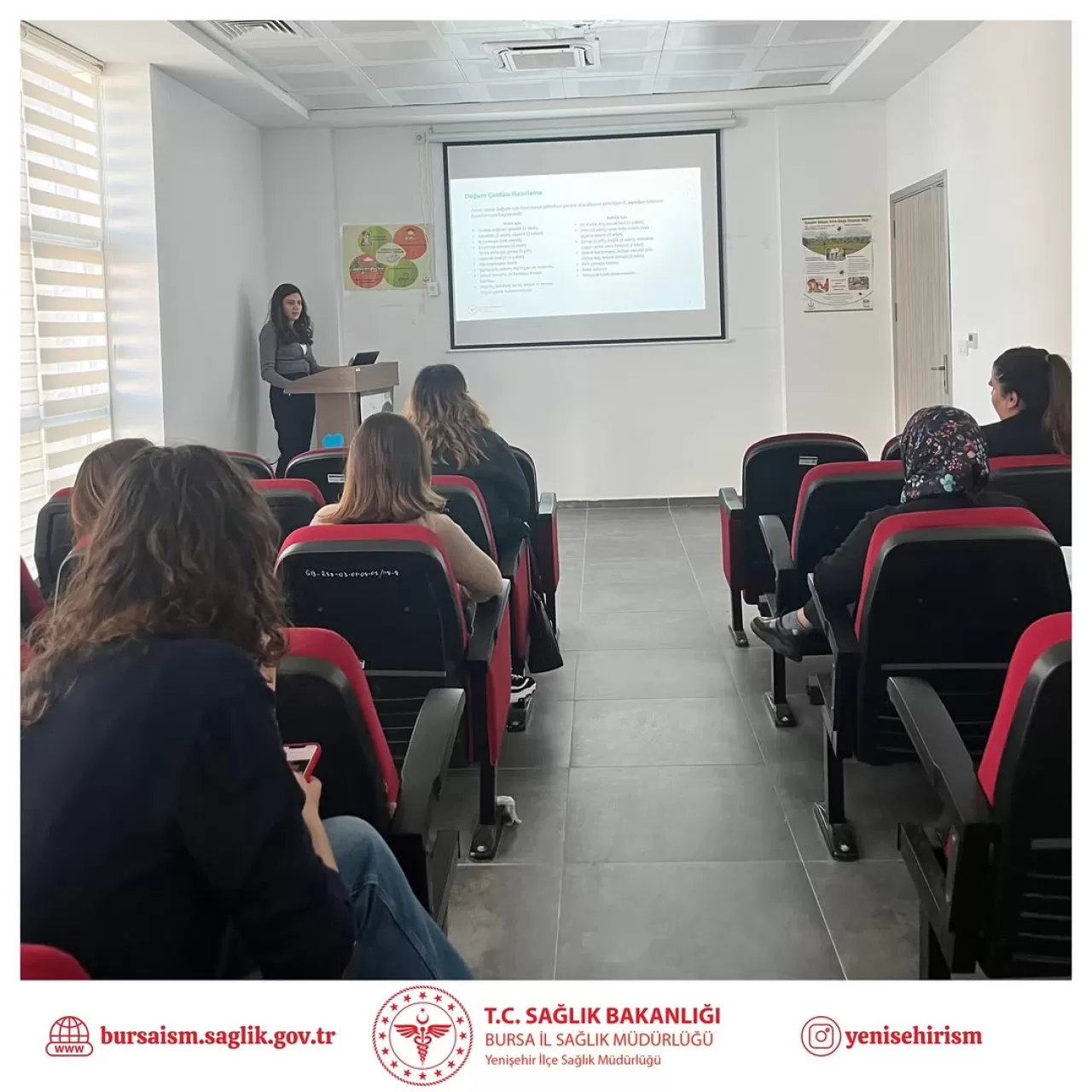 Bursa Yenişehir'de Anne ve Bebek Sağlığı İçin Bebek Akademisi Eğitimleri Sürüyor