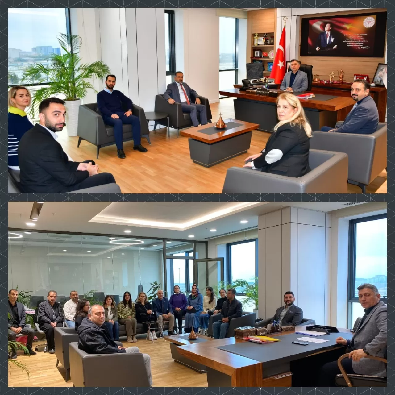 Dr. Beytullah Şahin'in Görevine Devam Etmesi Gaziantep'te Tebrik Ziyaretleriyle Kutlandı