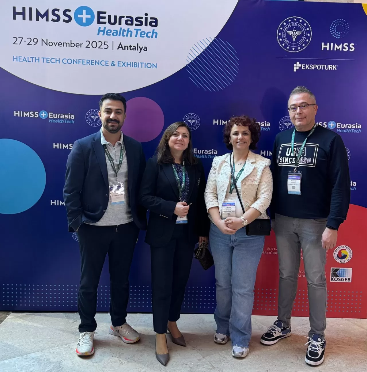 Gaziantep Sağlık Kuruluşları, HIMSS Eurasia 2025'te Dijital Dönüşümü Masaya Yatırdı