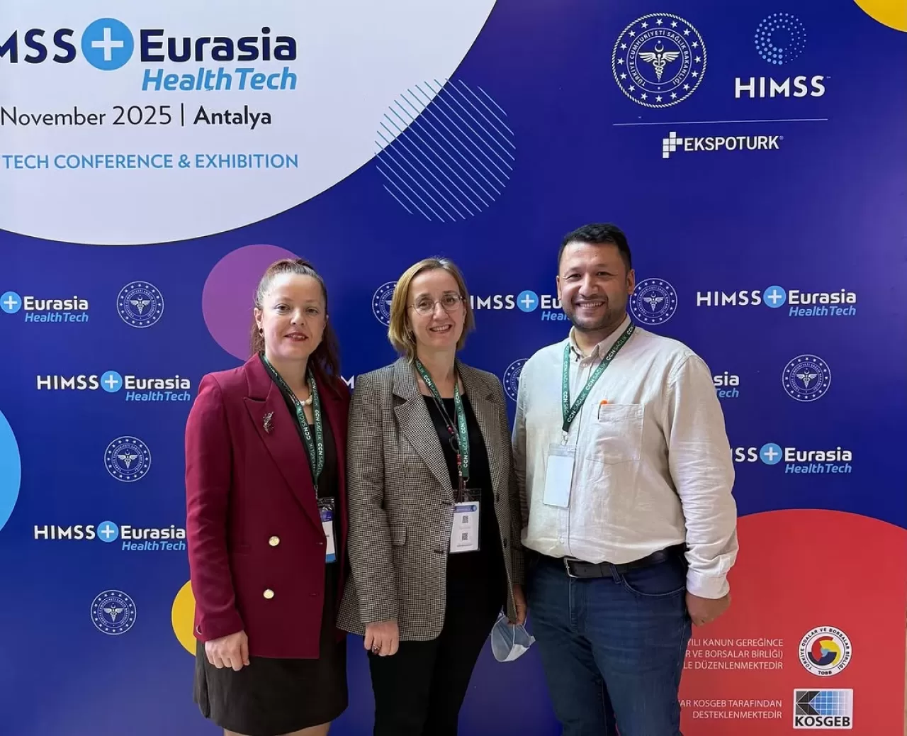 Tekirdağ Şehir Hastanesi Yöneticileri HIMSS Eurasia 2025'te