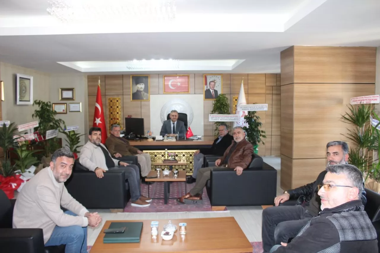 Bitlis İl Sağlık Müdürü Ergene'ye Basın Ziyareti