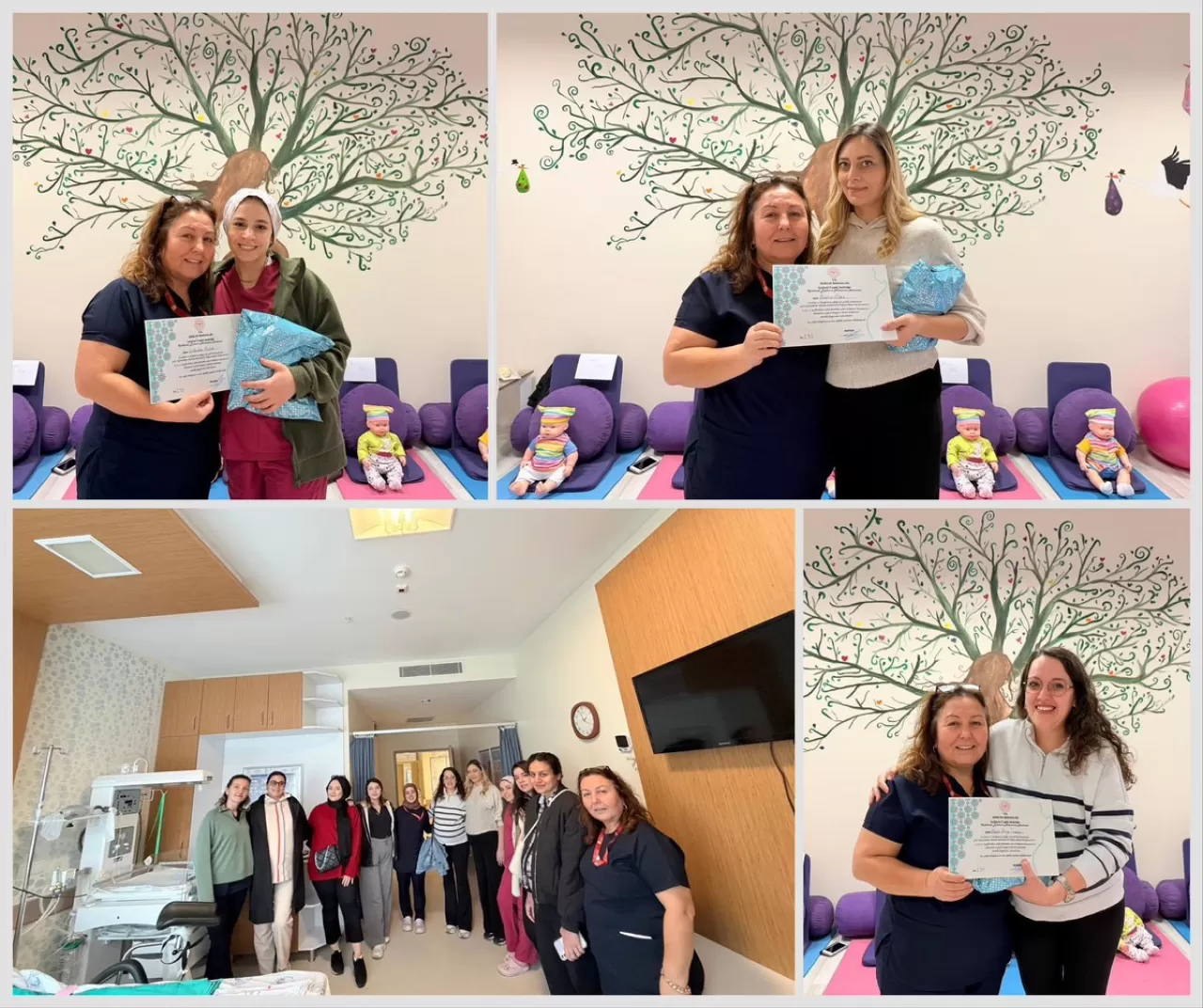 Kırklareli'nde Gebe Okulu Eğitimleri Başarıyla Tamamlandı