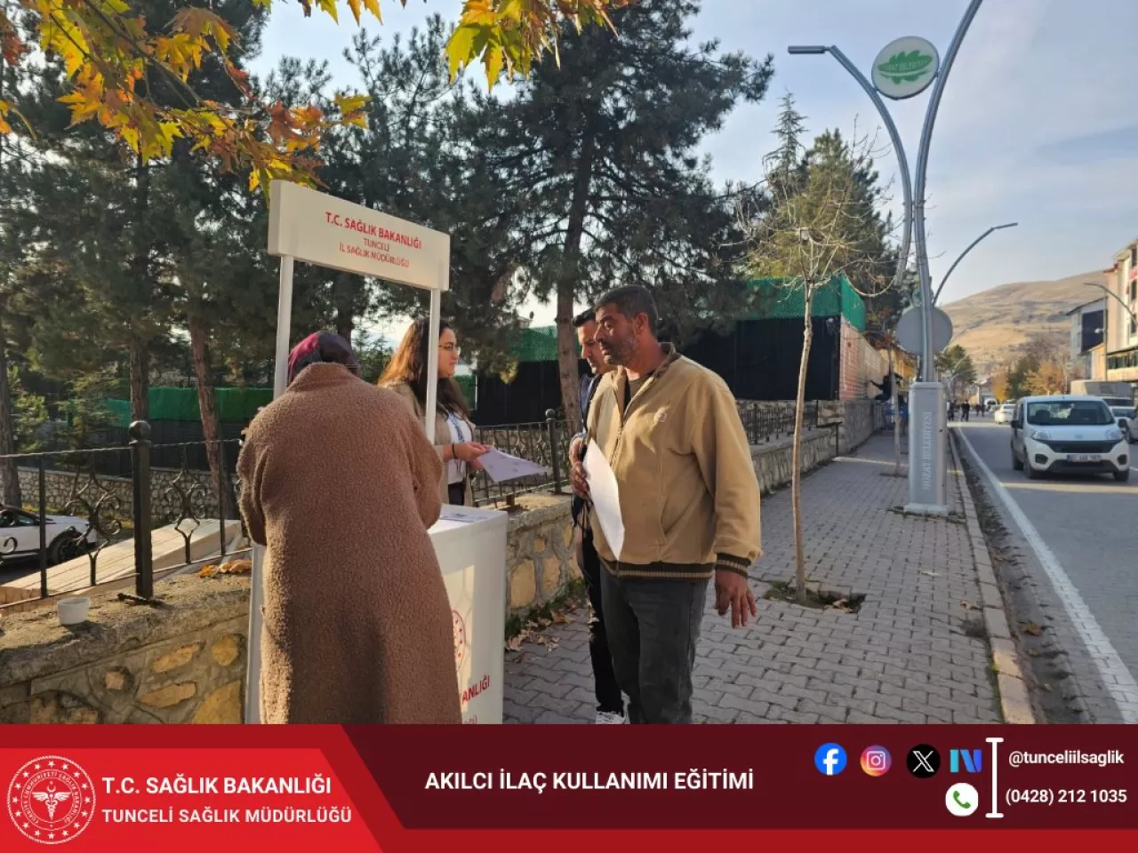 Tunceli'de Hozat Toplum Sağlığı Merkezi'nden Akılcı İlaç Kullanımı Eğitimi