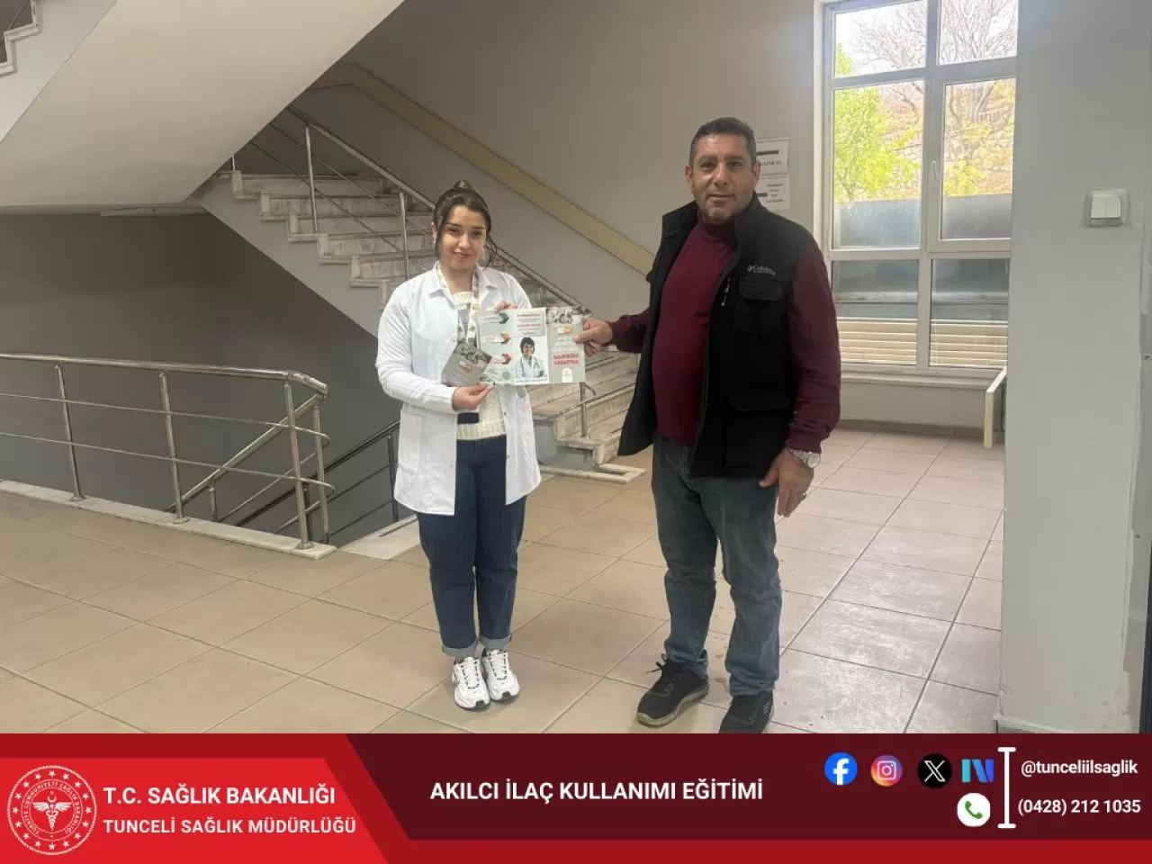 Çemişgezek'te Vatandaşlara Akılcı İlaç Kullanımı Eğitimi Verildi