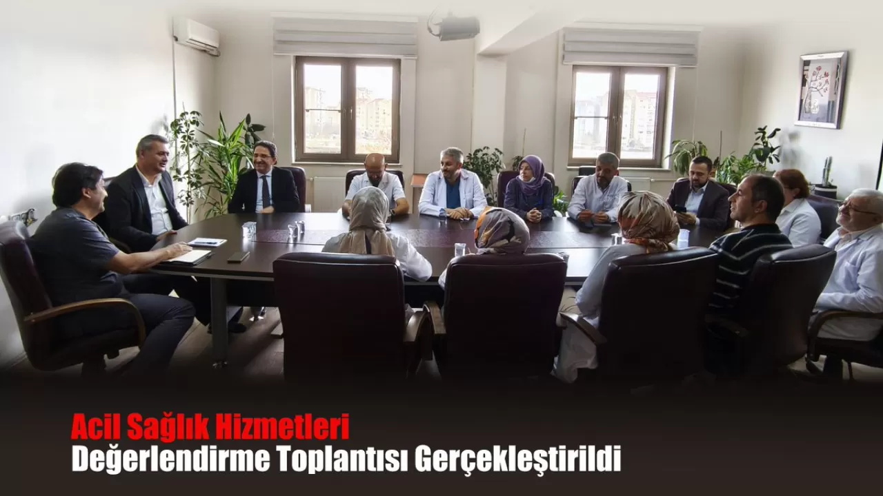 SBÜ Konya Beyhekim Hastanesi'nde Acil Servis Toplantısı Yapıldı
