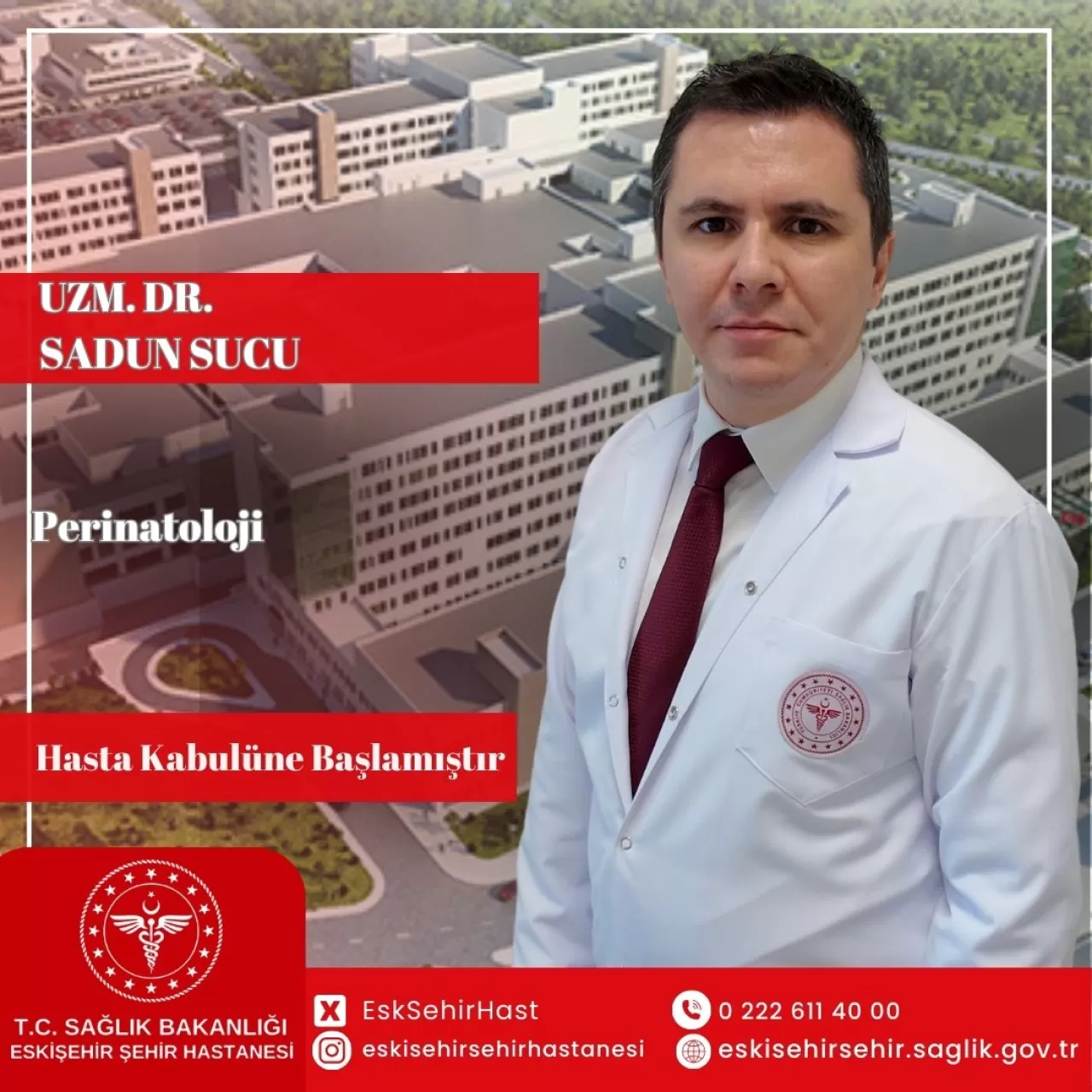 Eskişehir Şehir Hastanesi'nde Perinatoloji Hizmeti Başladı