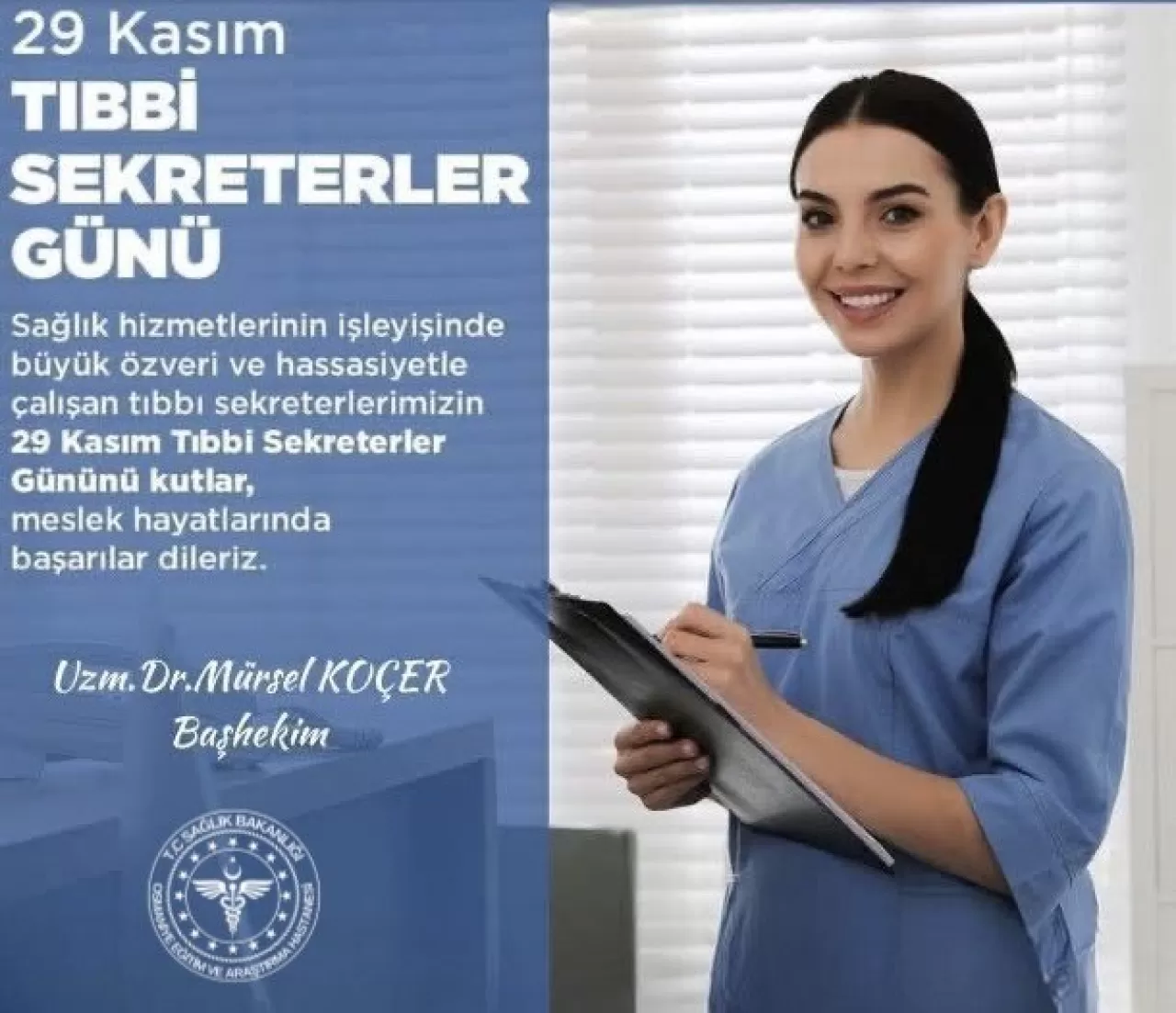 Osmaniye'de Tıbbi Sekreterler Günü Kutlaması