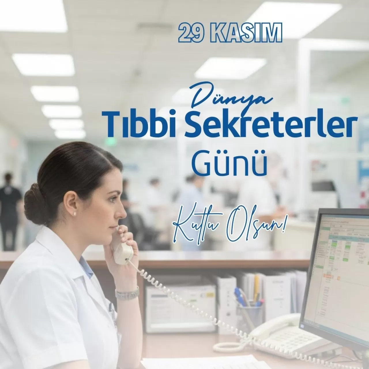 Bartın Devlet Hastanesi'nde Dünya Tıbbi Sekreterler Günü Kutlaması