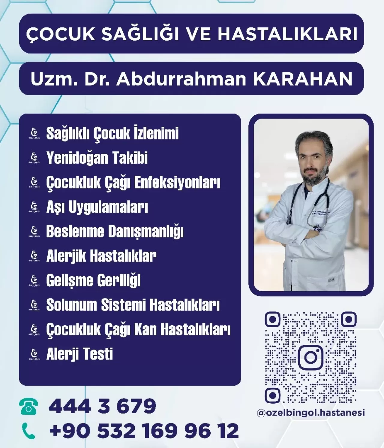 Bingöl'de Çocuk Sağlığı Hizmetleri: Uzm. Dr. Abdurrahman Karahan'dan A'dan Z'ye Pediatrik Bakım