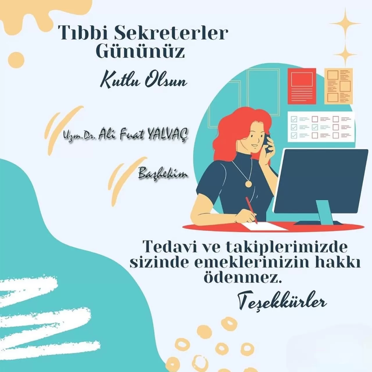 Tıbbi Sekreterler Günü, Bornova'da Kutlandı