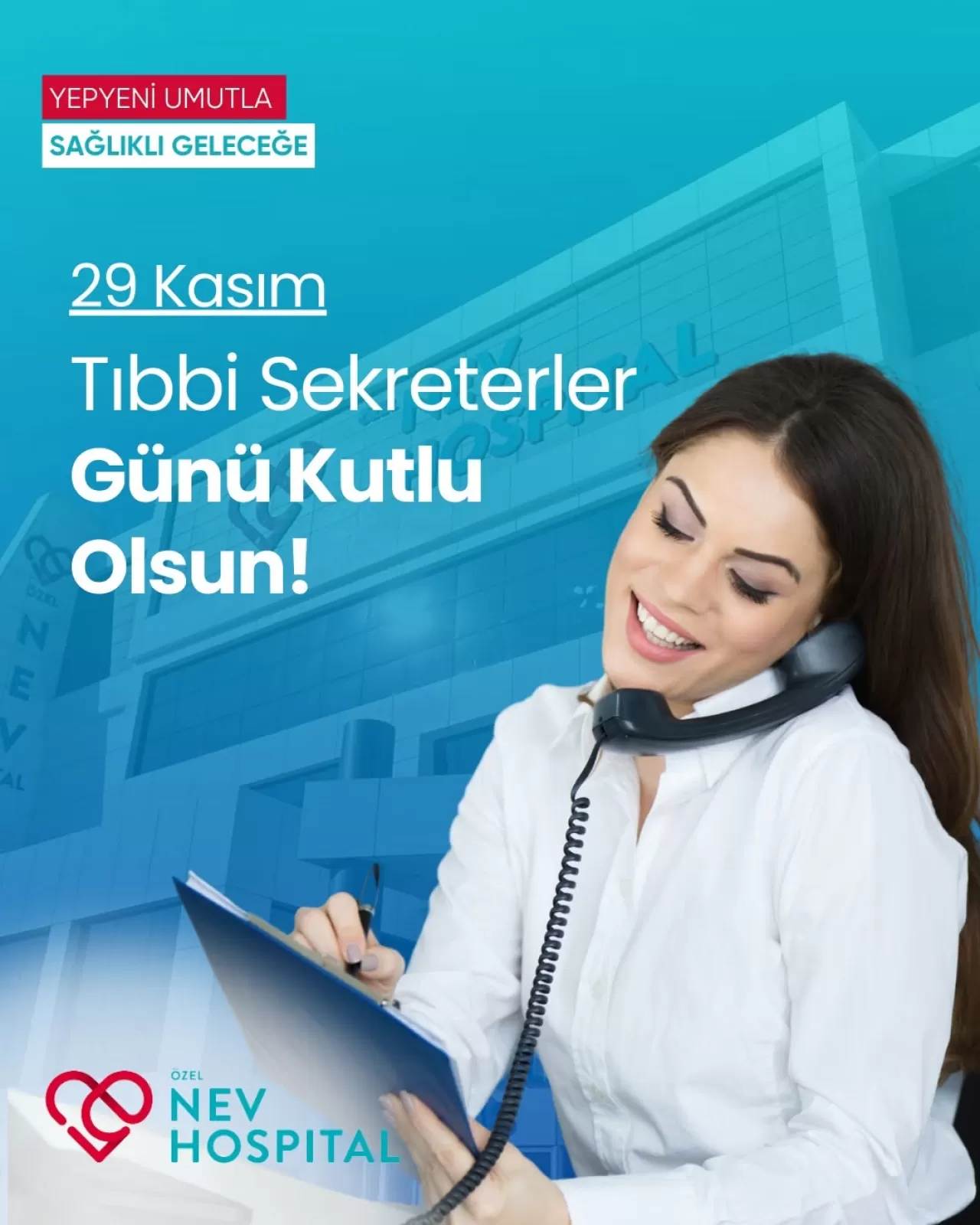 Şanlıurfa'da Tıbbi Sekreterlerin Özverili Çalışmalarına Teşekkür