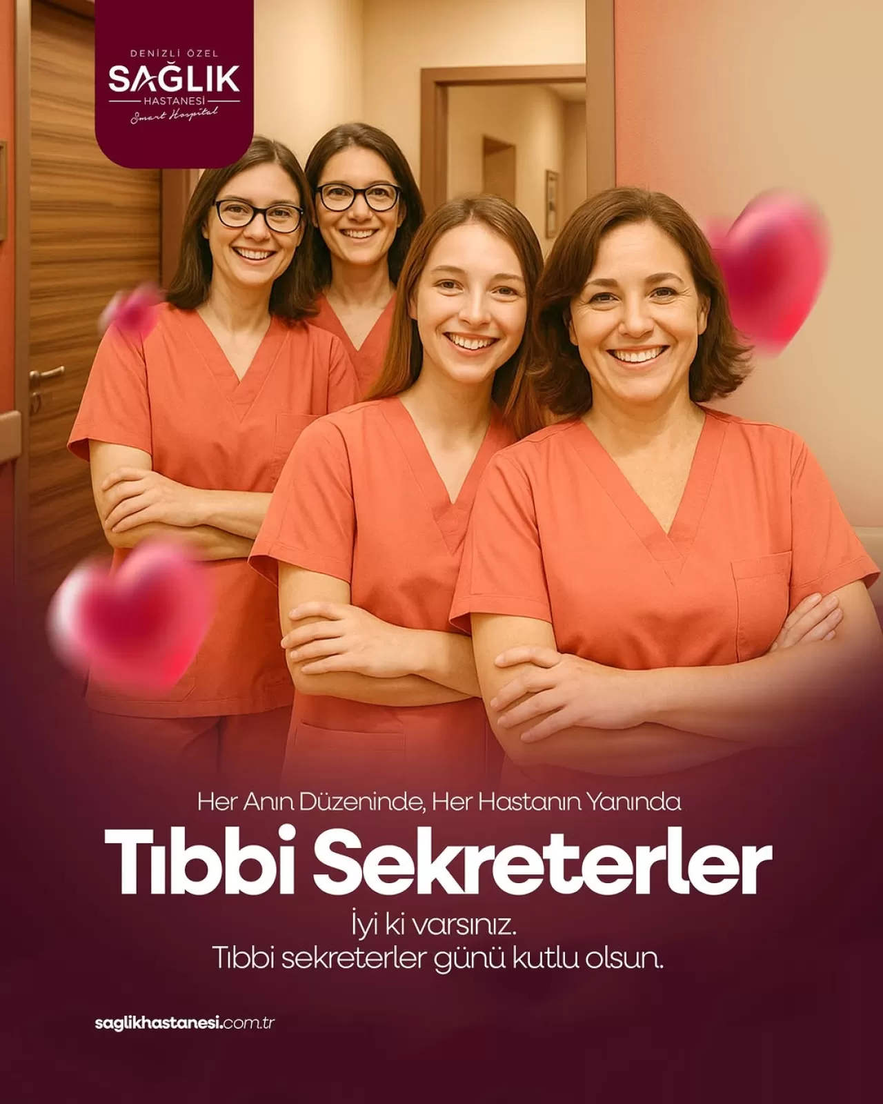 Tıbbi Sekreterler Günü'nde Sağlığın Görünmez Kahramanları Kutlandı