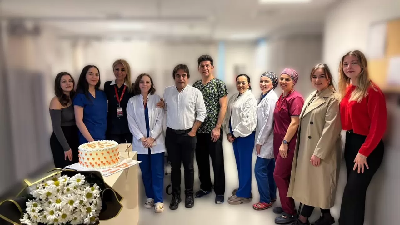 Özel Ordu Sevgi Hastanesi'nde Uzun Süreli Hizmetin Ardından İrem Hemşireye Veda