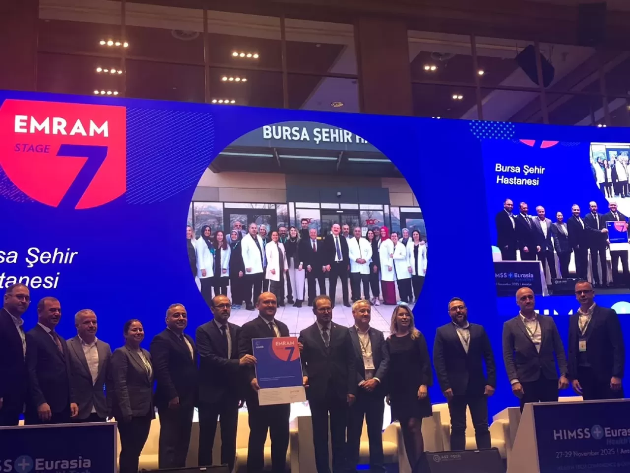 Bursa Şehir Hastanesi, HIMSS EMRAM Seviye 7 Belgesi Alan İlk Şehir Hastanesi Oldu