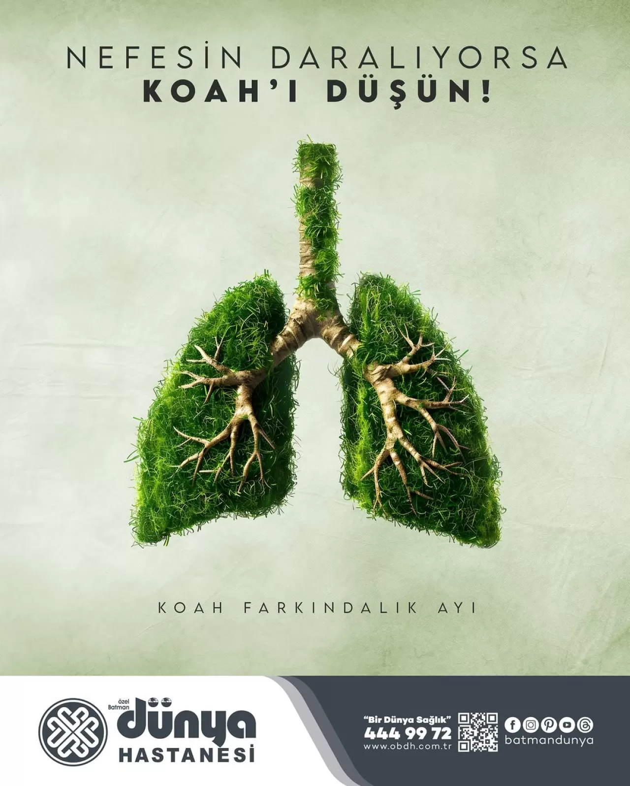 Batman'da KOAH Farkındalığı: Nefes Darlığı Önemli Bir İşaret Olabilir