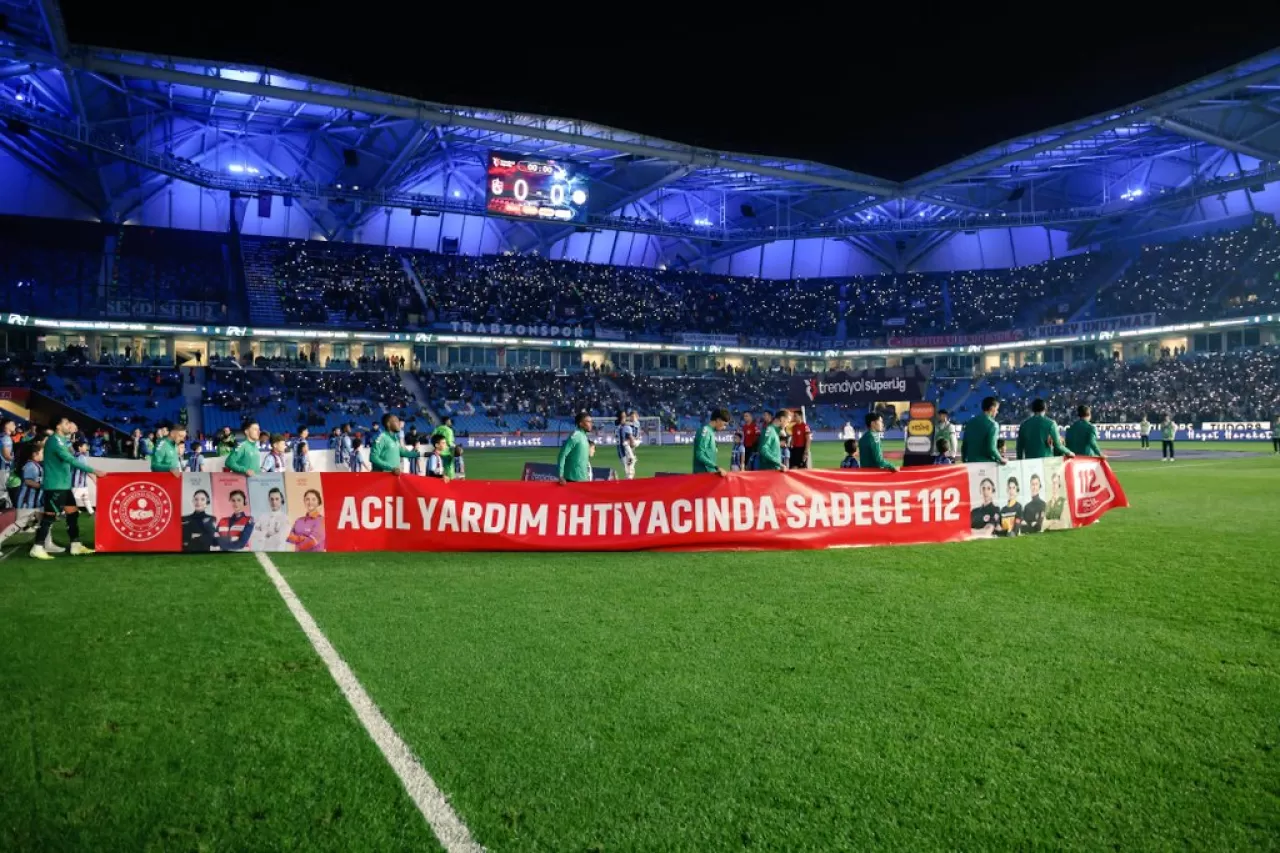 Trabzonspor, 112 Acil Çağrı Merkezi'nin Önemine Dikkat Çekti