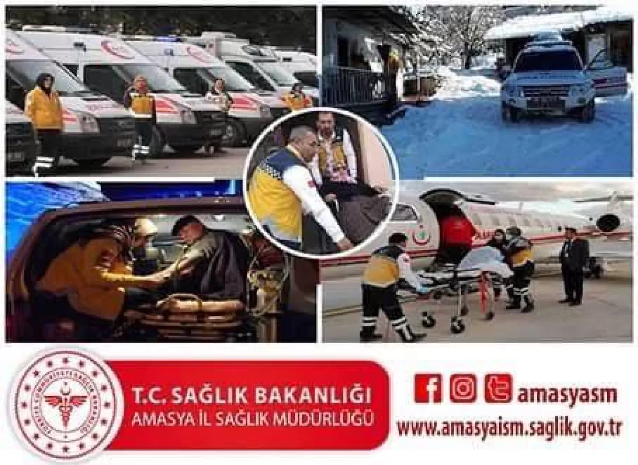 Amasya'da Acil Sağlık Hizmetleri Haftası Kutlandı