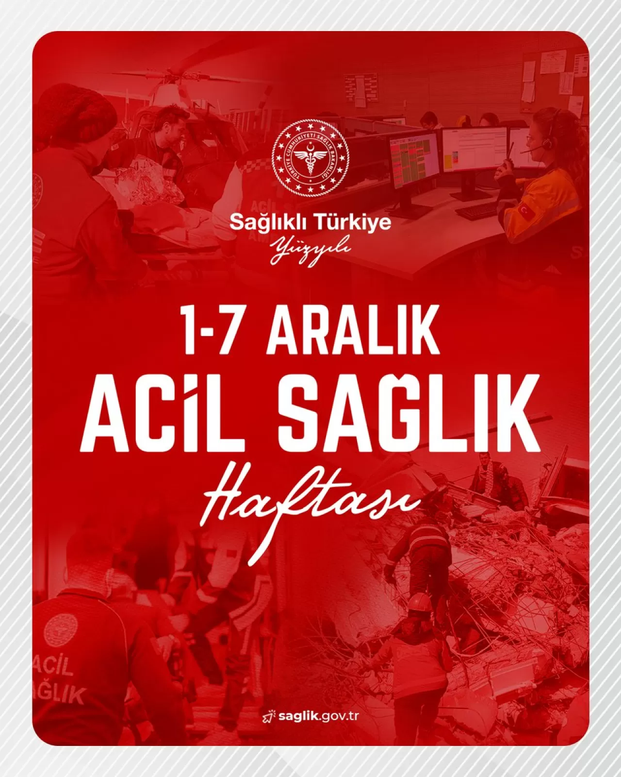 Erzurum'da Acil Sağlık Hizmetleri Haftası Kutlandı
