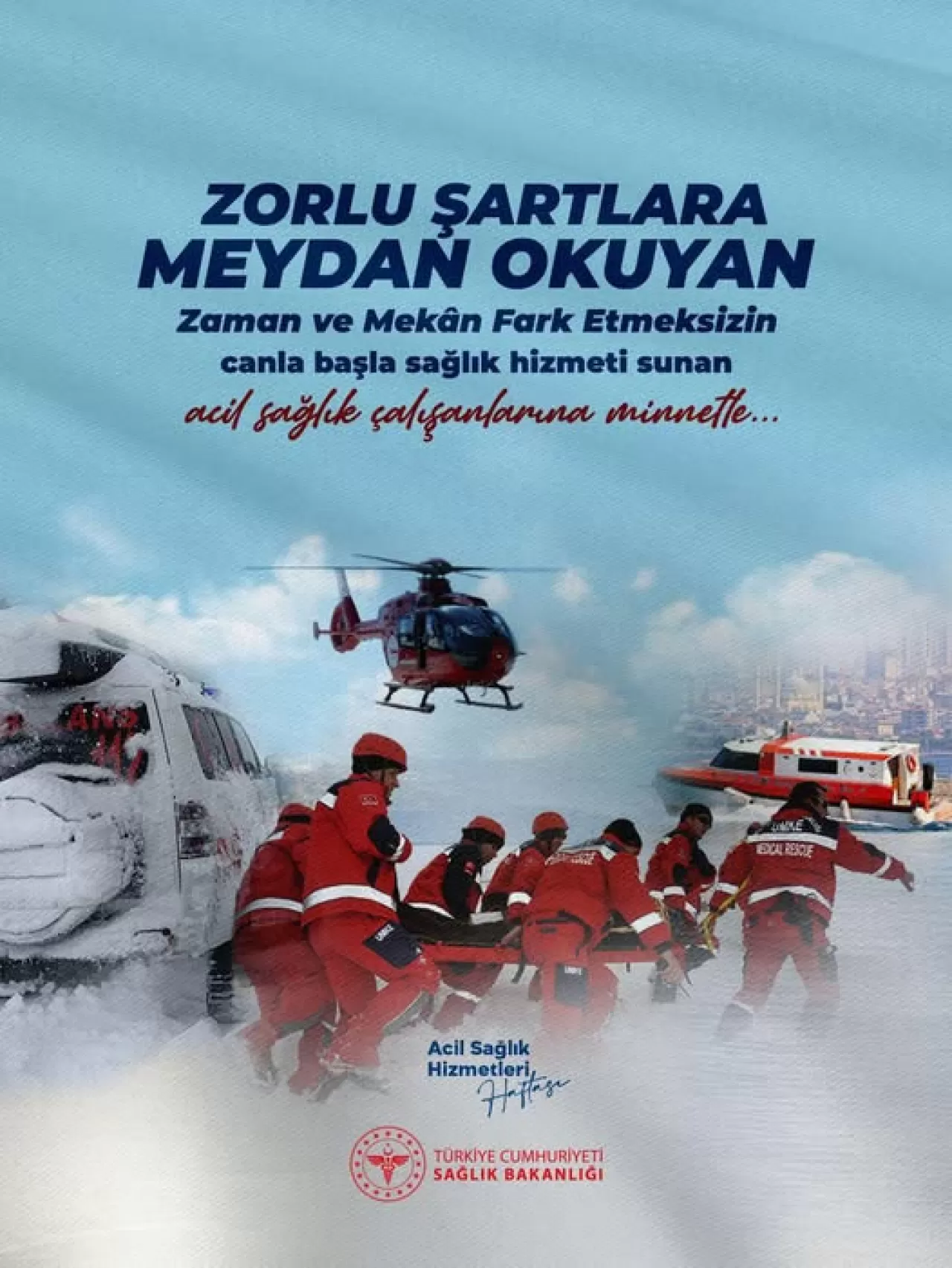 Kırıkkale Yüksek İhtisas Hastanesi'nden Acil Sağlık Hizmetleri Haftası Mesajı