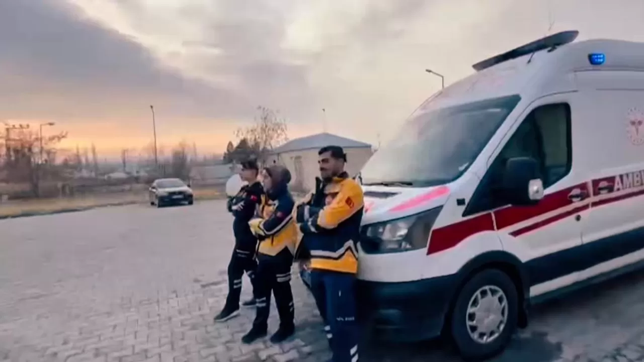 Muş'ta 112 Acil Sağlık Ekipleri Her Koşulda Vatandaşın Yanında