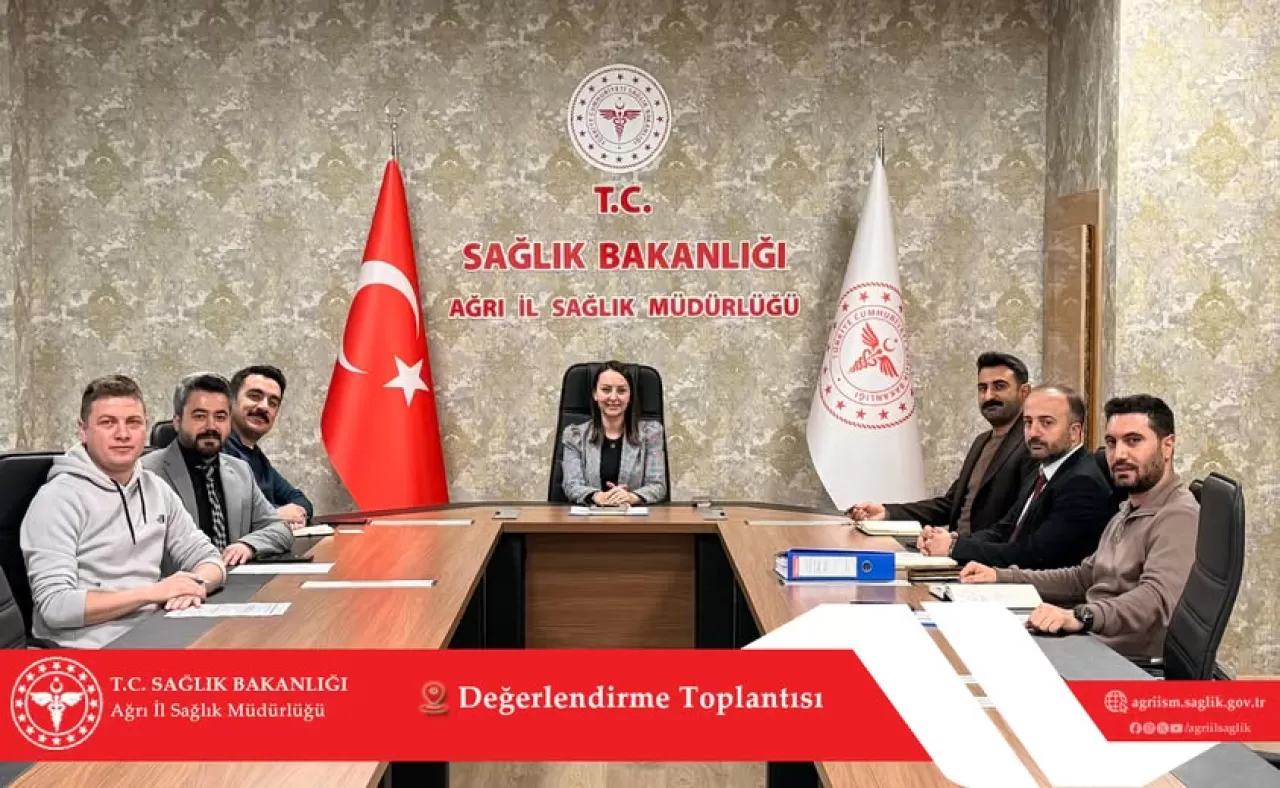 Ağrı'da Sağlık Hizmetleri Değerlendirme Toplantısı Yapıldı