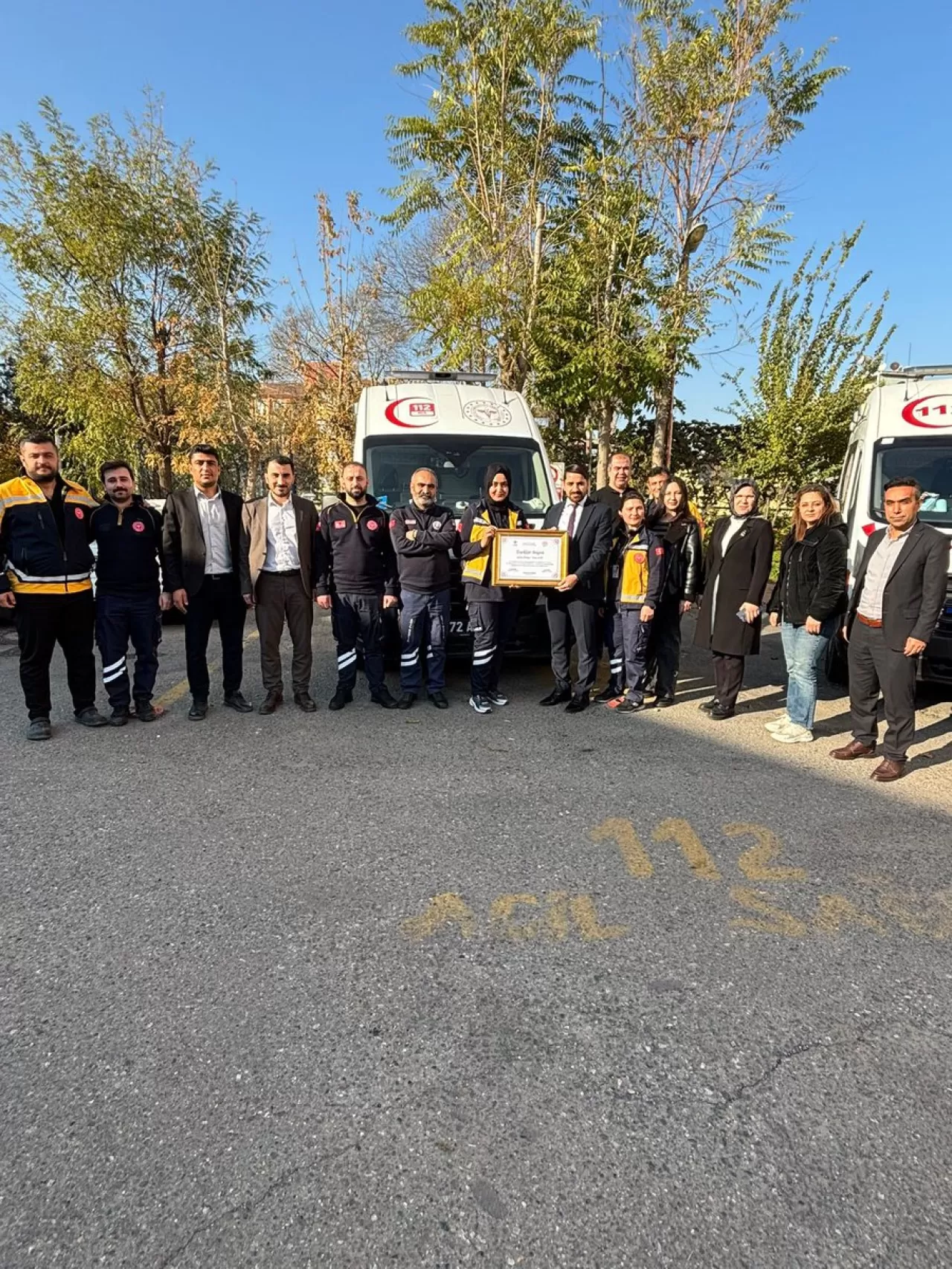 Batman'da Acil Sağlık Hizmetleri Haftası'nda İstasyon Ziyaretleri