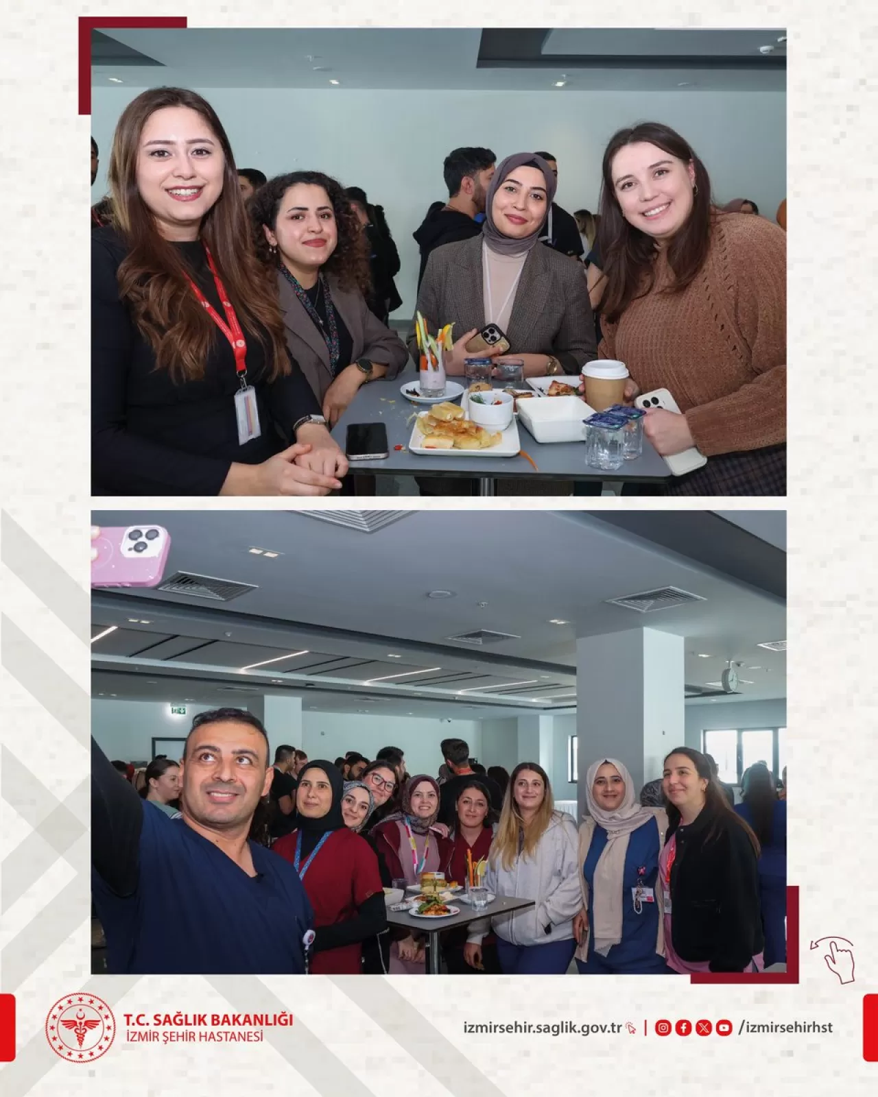 İzmir Şehir Hastanesi'nde Tıbbi Sekreterler Günü Kutlaması