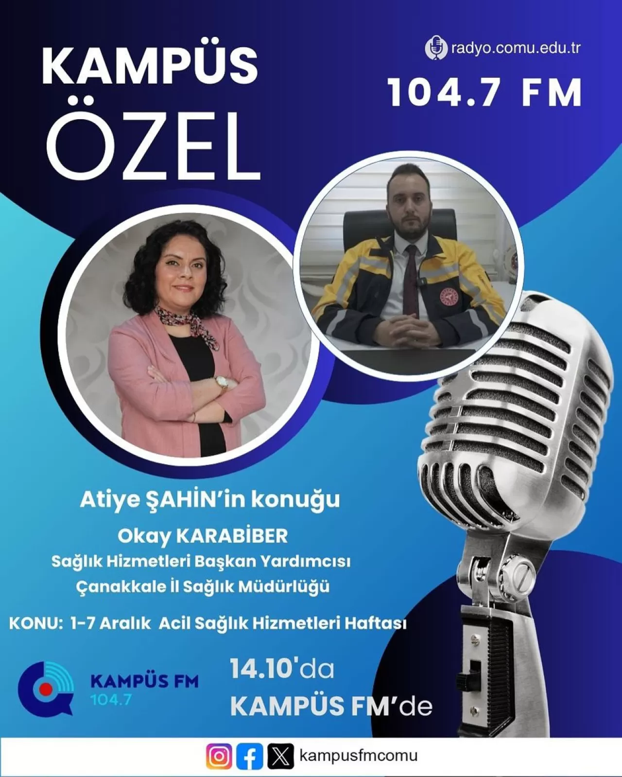 Çanakkale'de Acil Sağlık Hizmetleri Haftası Açıklaması