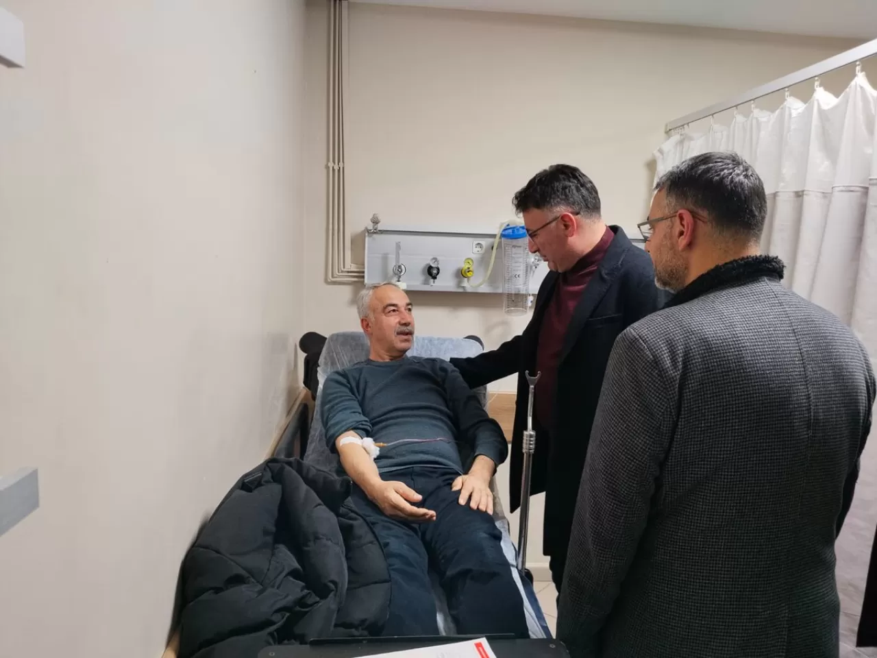 Tokat Devlet Hastanesi Acil Servisi'nde Akşam Ziyareti