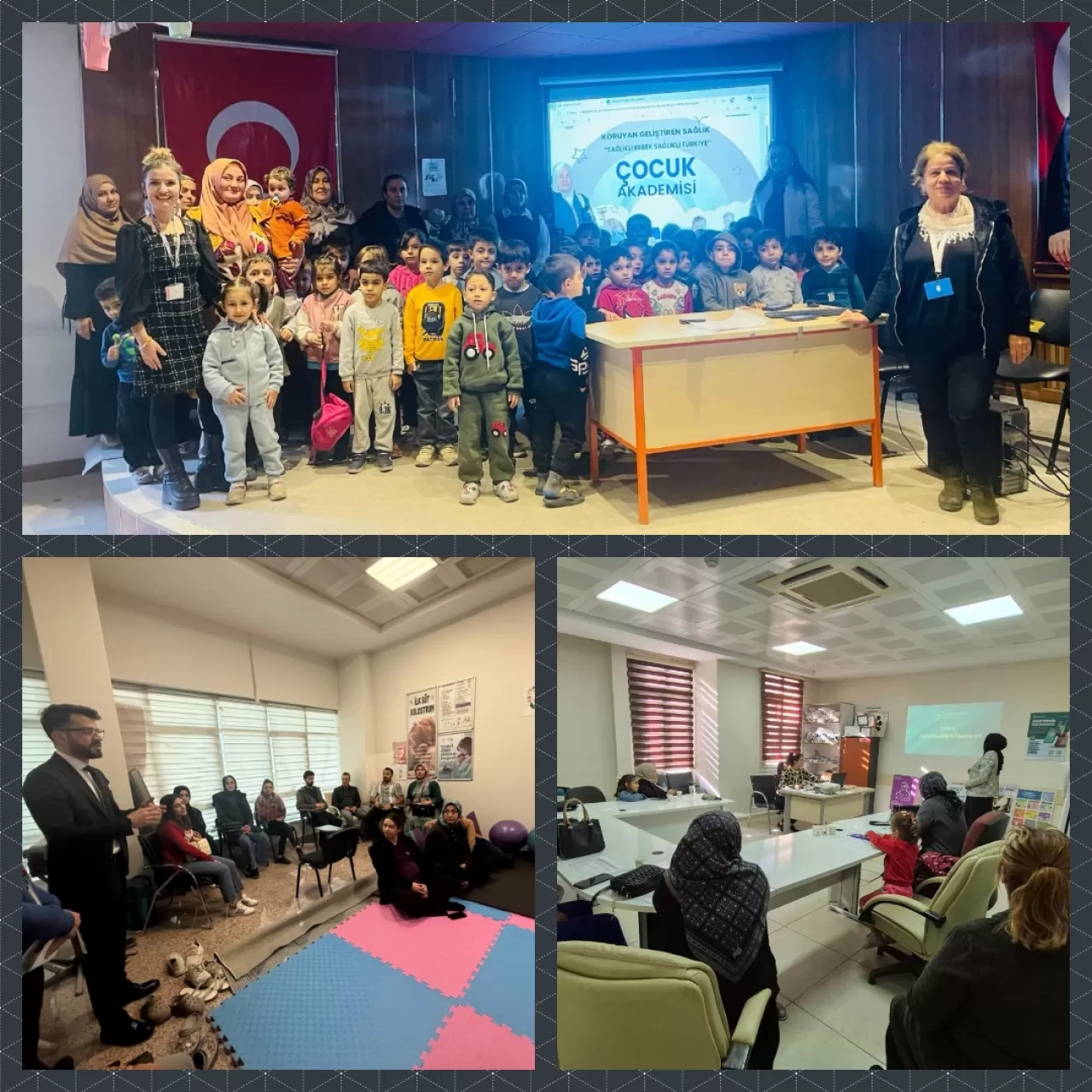 Gaziantep'te Bebek Çocuk ve Genç Akademileri ile Sağlıklı Nesiller Yetişiyor